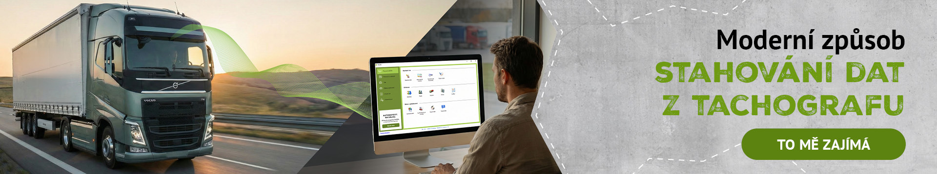Moderní způsob stahování dat z tachografu - dálkově