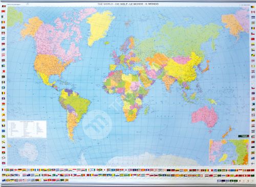 Nástěnná mapa - svět