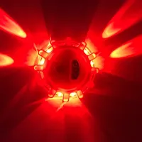 LED výstražné světlo 12 + 3LED na 3x baterii AAA, oranžové (3)