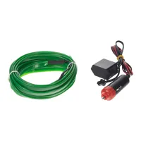 LED podsvětlení vnitřní ambientní zelené, 12V,  5m (1)