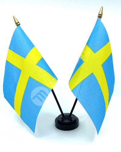 Stolní vlajky - Švédsko