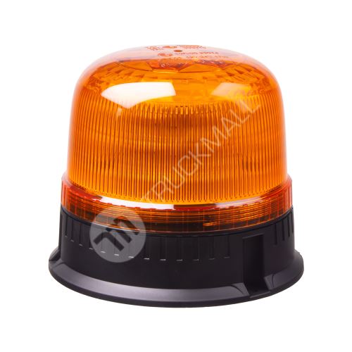 LED maják, 12-24V, 24xLED oranžový, pevná montáž, ECE R65