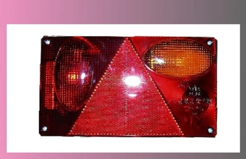 lampa zadní-vozík,Pravá+SPZ