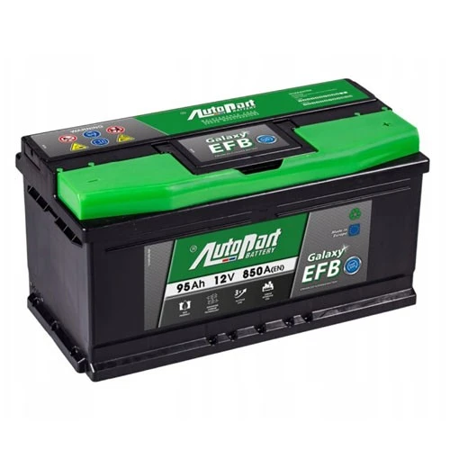 Autobaterie GALAXY EFB 95Ah Start-Stop - 12V, 95Ah, 850A