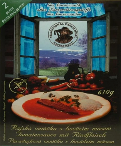 Ster.jídlo rajská 2porce