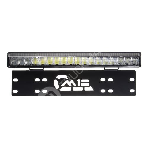 LED rampa s pozičním světlem pod SPZ, 18x3W, 380mm, ECE R112