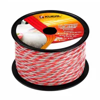 Kabel kroucený 2x1 mm, červená/šedá, 100 m bal Kabel kroucený 2x1 mm, červená/šedá, 100 m bal