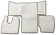 autokoberec MAN TGL, TGM, TGS a TGA úzká kabina (sada) - kožený autokoberec MAN TGL, TGM, TGS a TGA úzká kabina (sada) - kožený