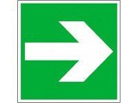 Tabulka - Ukazatel směru vpravo/vlevo 15 x 15 cm