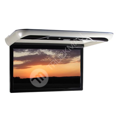 Stropní LCD monitor 19" s OS. Android USB/SD/HDMI/FM, dálkové ovládání se snímačem pohybu, šedý