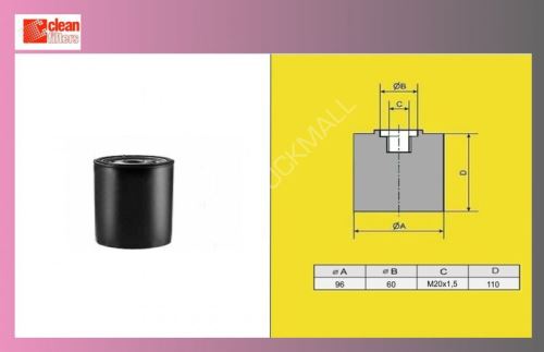 filtr olejový A31T,A21T,A60/75