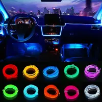 LED podsvětlení vnitřní ambientní ledově modré, 12V,  5m (2)