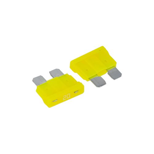 Pojistka nožová - 20A s LED, 10ks