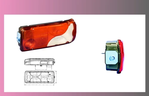 lampa zadní SCANIA NEW LED - Pravá