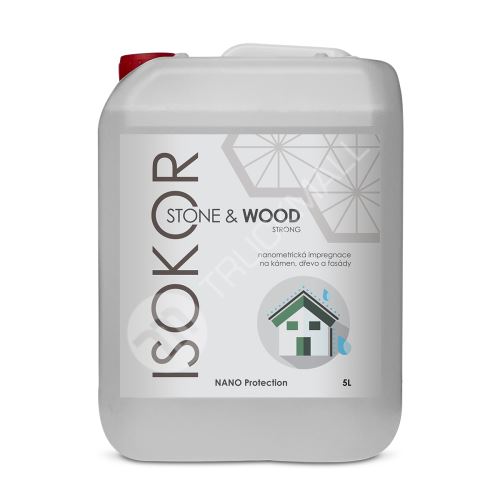 ISOKOR Stone & Wood Strong 5 L nanoimpregnace na minerální povrchy a dřevo