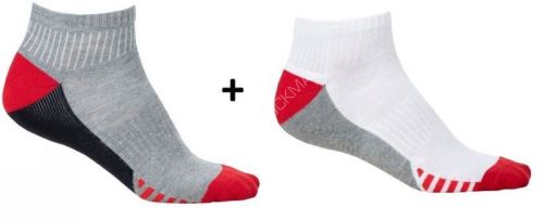 Ponožky DUO RED,2 páry v balení