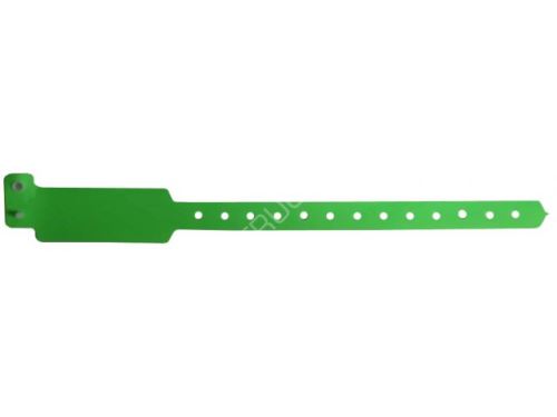 ID náramek PLAST - neon lime BVW 014 - neon zelená