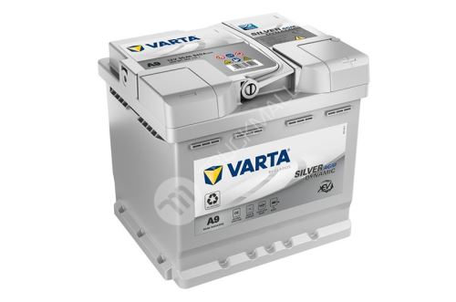 Autobaterie VARTA Silver Dynamic AGM 50Ah, 12V, A9