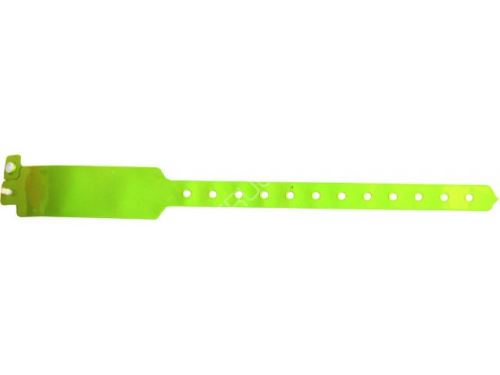 ID náramek - neon lime BVP 730 - zelená světlá lesklá