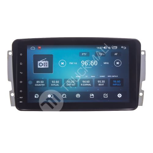 Autorádio pro Mercedes s 8" LCD, Android, WI-FI, GPS, CarPlay, Bluetooth, 4G, 2x USB
