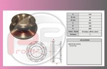 kotouč brzdový ROR DX 195 ABS kroužek