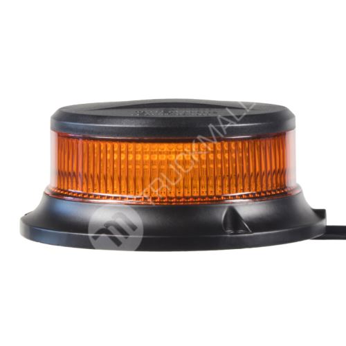 LED maják, 12-24V, 18x1W oranžový, pevná montáž, ECE R65 R10