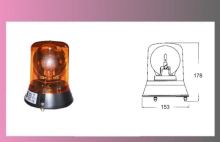 maják PROPLAST 12/24V pevný-na 3.šrouby