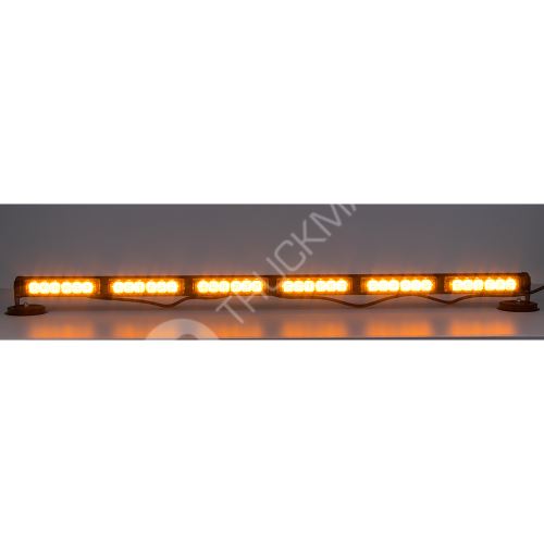 LED světelná alej, 36x 1W LED, oranžová 950mm, ECE R10