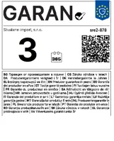 Mini LED rampa, oranžová, 12-24V, 293mm, ECE R65, magnet (1)