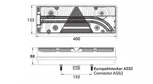 lampa zadní EUROPOINT III.-levá- ASPOCK-s LED trubicí (1)