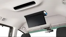Stropní LCD monitor 13,3" černý s OS. Android HDMI / USB, dálkové ovládání (5)