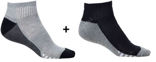 Ponožky DUO GREY,2 páry v balení