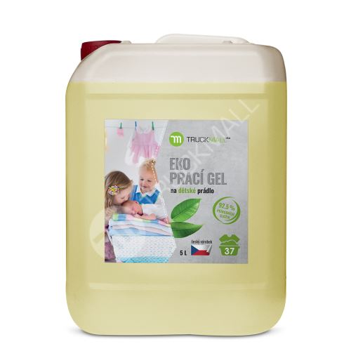 TRUCKMALL eko Prací gel na dětské prádlo 5L