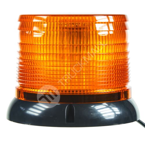 LED maják, 12-24V, oranžový magnet, homologace ECE R10