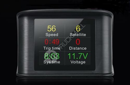 Palubní DISPLEJ  2,6" LCD, GPS měřič rychlosti