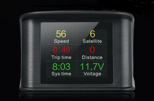 Palubní DISPLEJ  2,6" LCD, GPS měřič rychlosti
