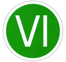Samolepící štítek "VI"