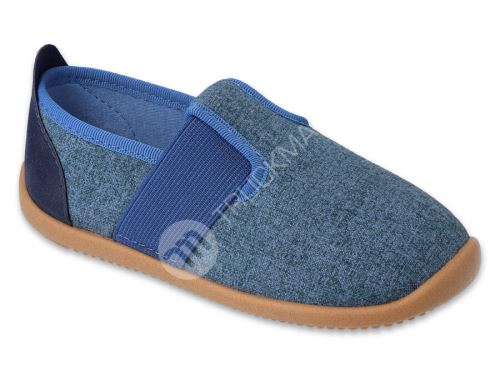 Bačkory BEFADO SOFTER 901Y015 barefoot modré