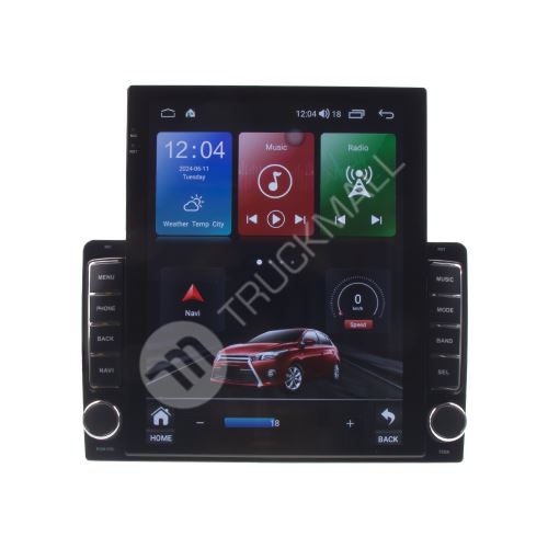 Autorádio s 9,7" LCD, Android, WI-FI, GPS, CarPlay, Bluetooth, 4G, 2x USB