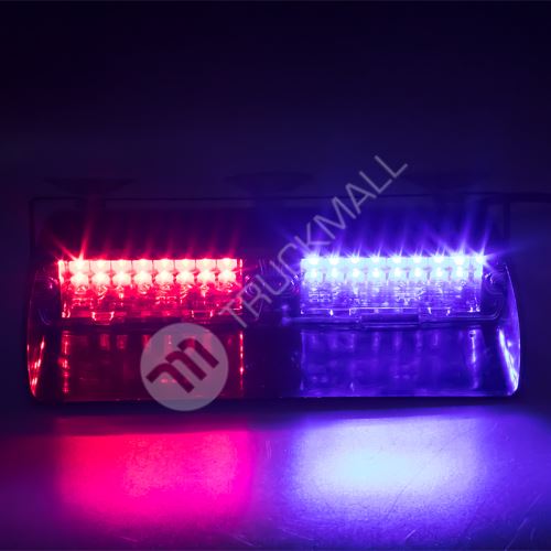 PREDATOR LED vnitřní, 16x LED 3W, 12V, modro-červený