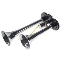 2-tónová fanfára 289mm, chromová, bez kompresoru