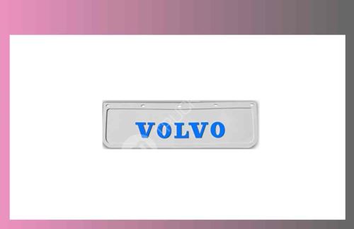 zástěra kola VOLVO 600x180-pár-přední-bílá-modré písmo