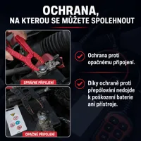 Tester akumulátorů/univerzální autodiagnostika Autophix BT300PRO (2)