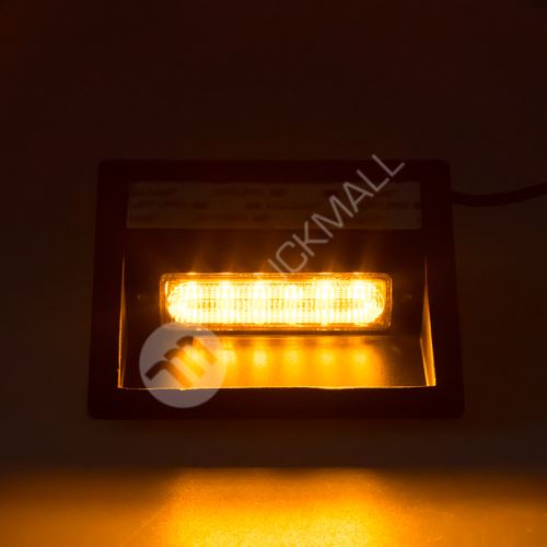 PREDATOR LED vnitřní, 6x LED 5W, 12/24V, oranžový, ECE R65