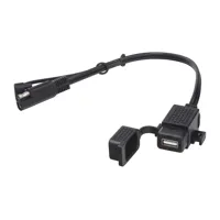 Zásuvka s panelem nabíjecí 1x USB voděodolná, 136cm Zásuvka s panelem nabíjecí 1x USB voděodolná, 136cm