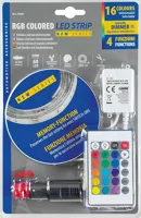 RGB barevný LED pásek, 12/24V - 200 cm (1)