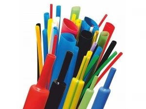 Bužírka smrštovací 2:1, 5,0 mm červená, 1 m