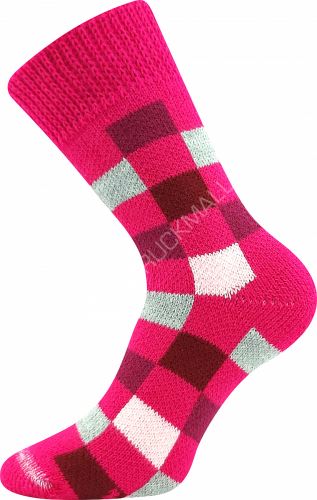 BOMA spací ponožky růžové