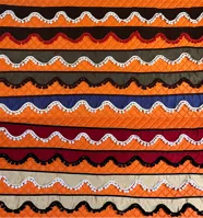 Bordura nad přední okno – bambulky II.