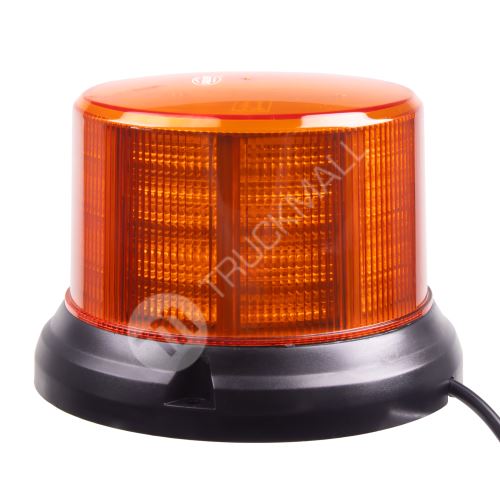 LED maják, 12-24V, 96x0,5W, oranžový, magnet, ECE R65 R10